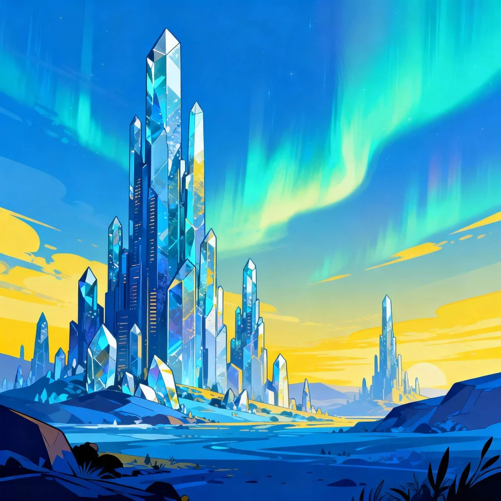 Crystal Landscape