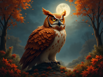 Maya - Autumn Owl