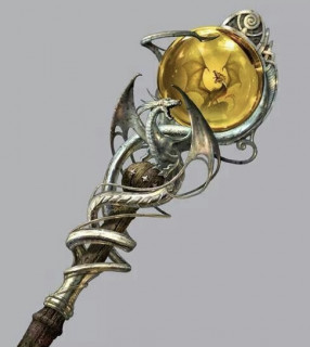 Dragon staff