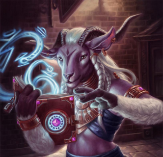 Allegra, Satyr Magician